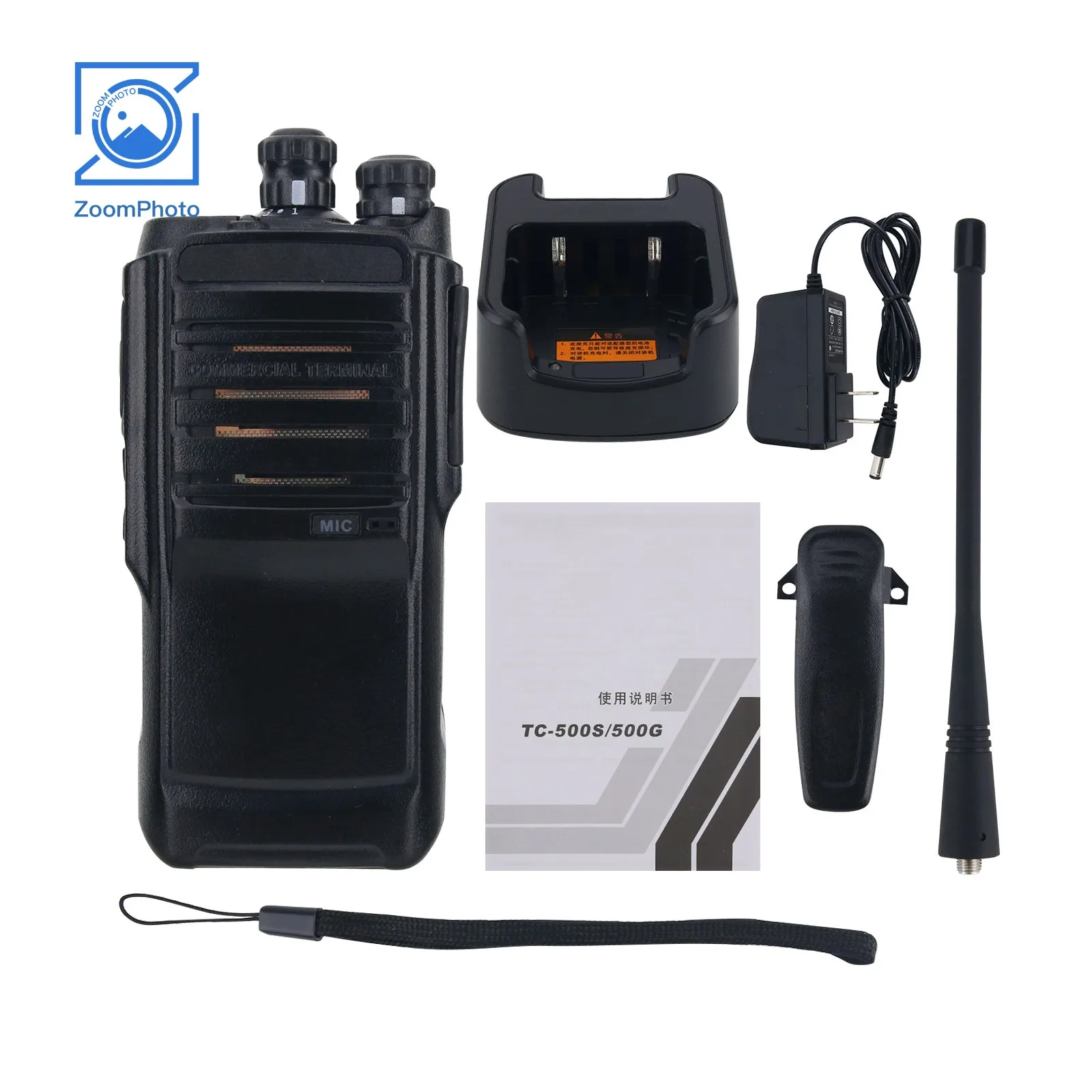 TC-508 5W 10KM 400MHz-470MHz UHF Radio Portable Walkie Talkie Handheld Transceiver 16 Channels