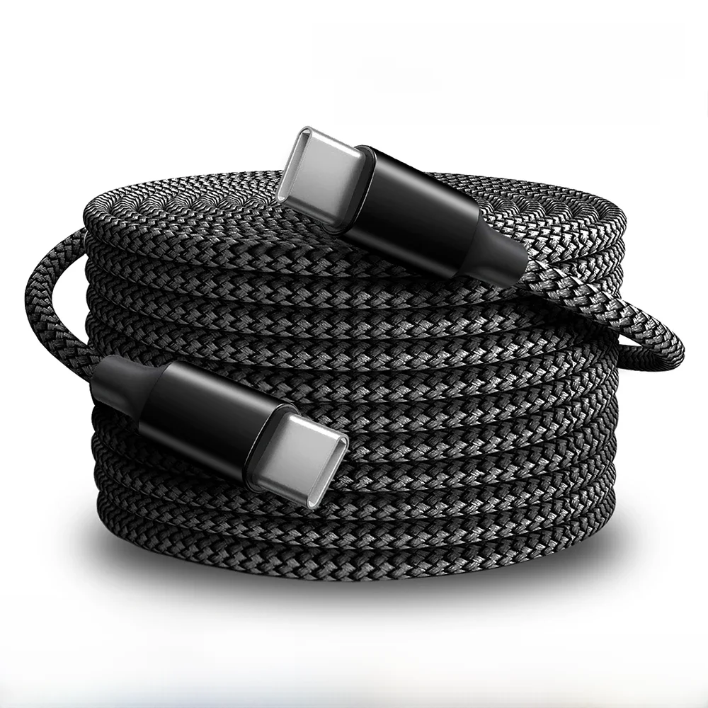 Type C naar Type C Kabel C naar C PD 60W 3m 5m 8m 10meter Verlengkabel voor iPhone 15 PRO MAX Plus Huawei Samsung Xiaomi OPPO - afbeelding 2