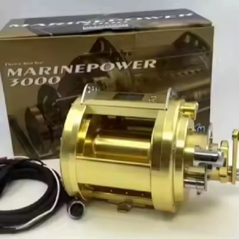 العلامة التجارية الجديدة الأصلية البحرية الطاقة 3000 بكرة كهربائية لعبة كبيرة