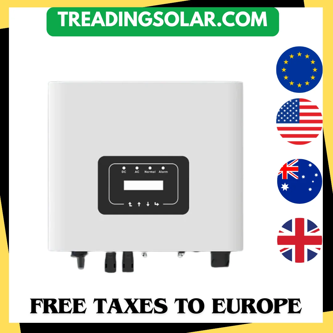 DEYE 5KW 6KW na falownik sieciowy nasłonecznie-5/6K-G05P1-EU-AM2 230VAC jednofazowe 2 MPPT niskie napięcie rozruchu ładowarka solarna 80V