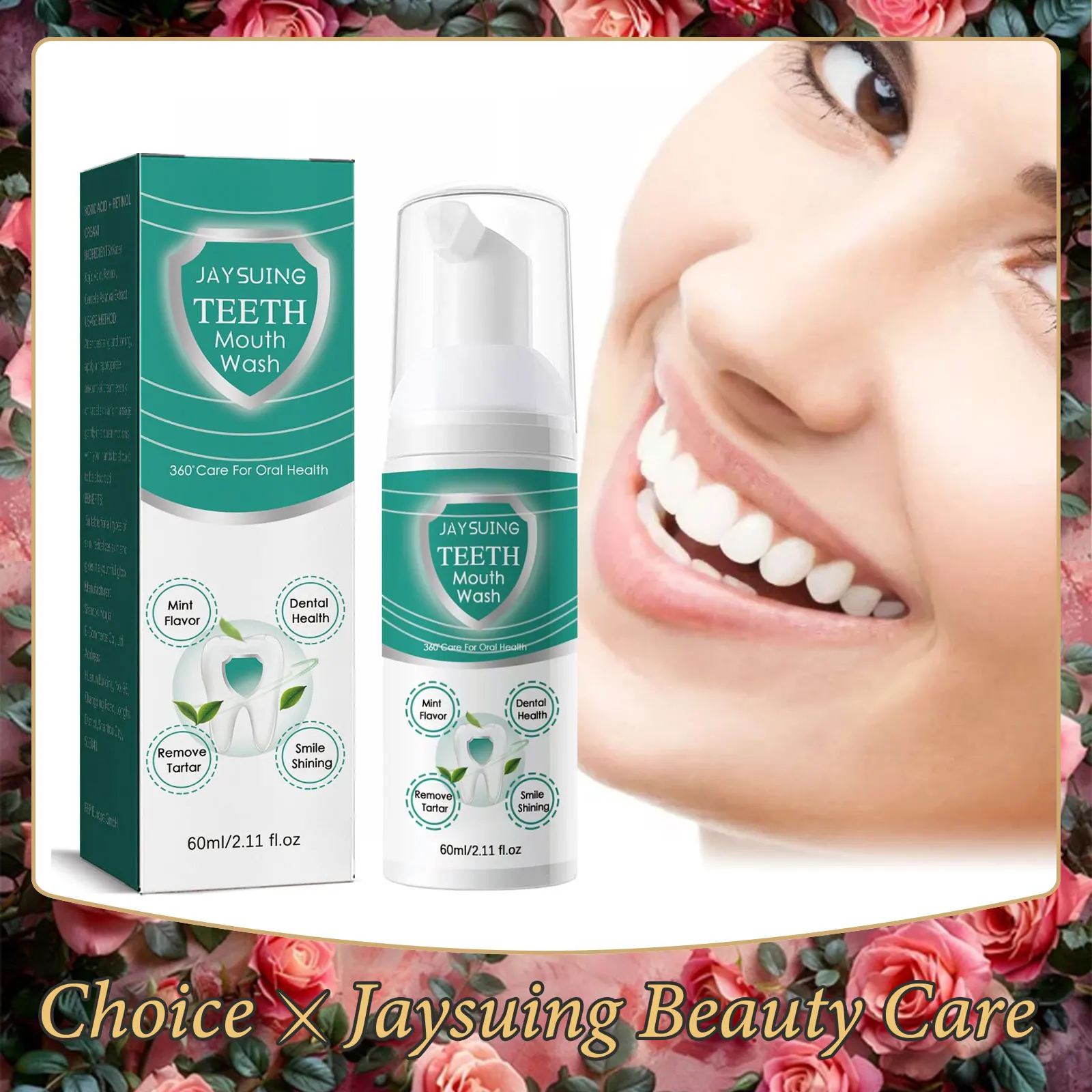 Yellow Teeth Cleaning Mousse Oral Care Whitening Remove Plaque Repair Caries Gums Clean Dental Stains Freshen Breath Foam Mousse
