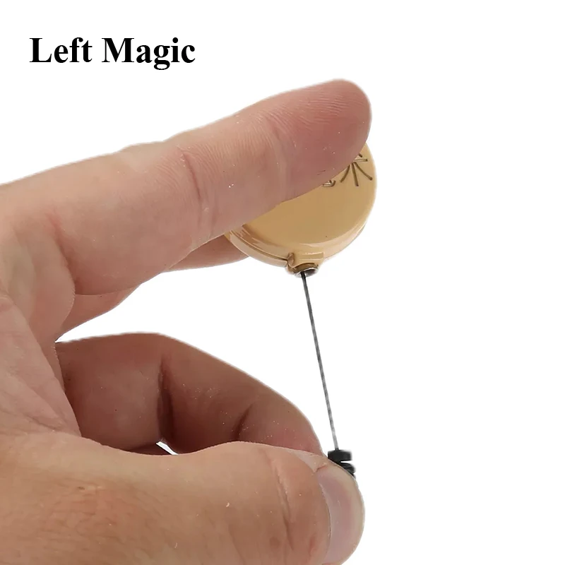 Reel Device (Flesh Color,Metal) Magic Tricks Vanising Objects Magia Tool For Magician Stage Street Accessories Gimmick Props