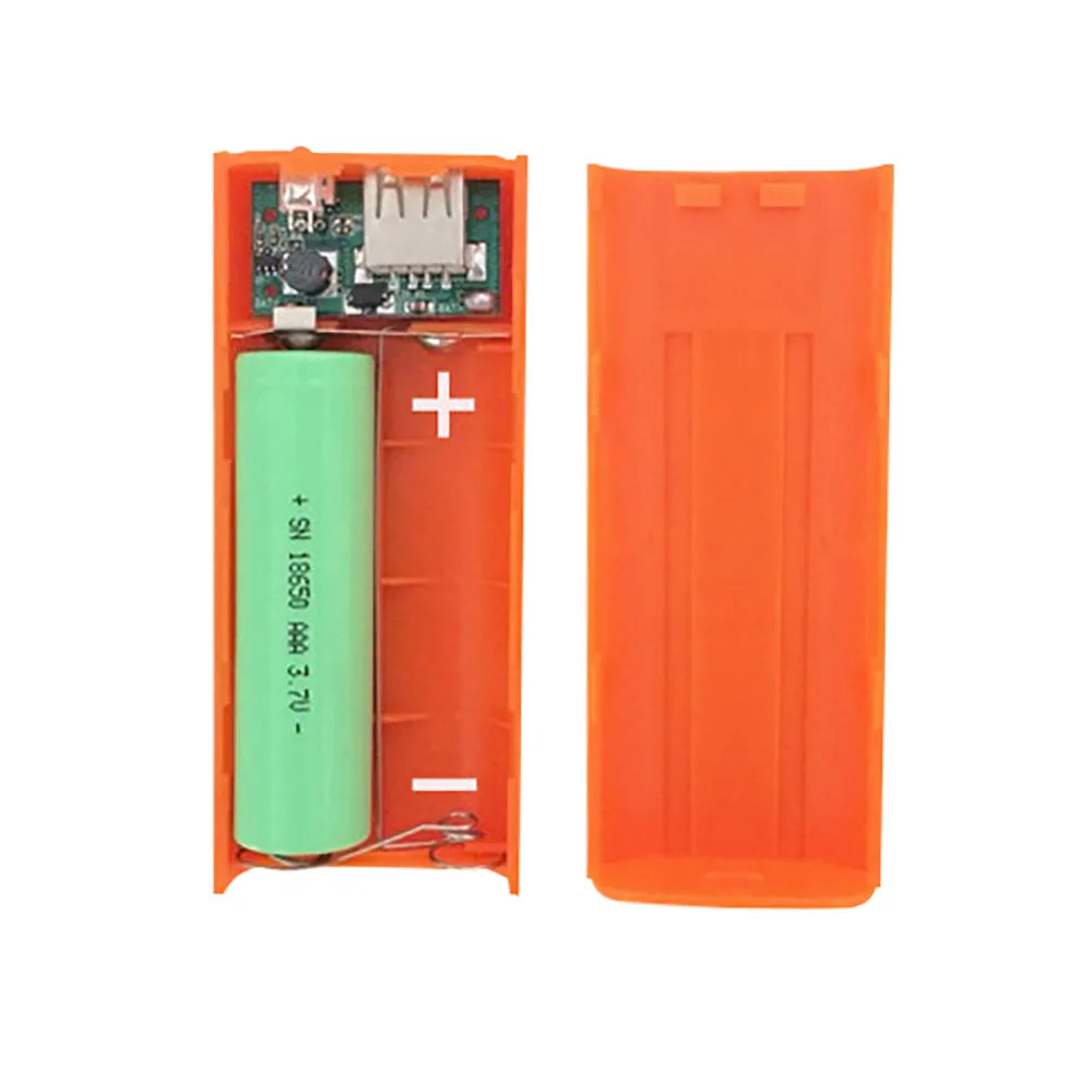 5600mAh 2*18650 USB Power Bank Box 5V DIY uchwyt baterii bez spawania etui z ładowarką do ładowania telefonu bez baterii