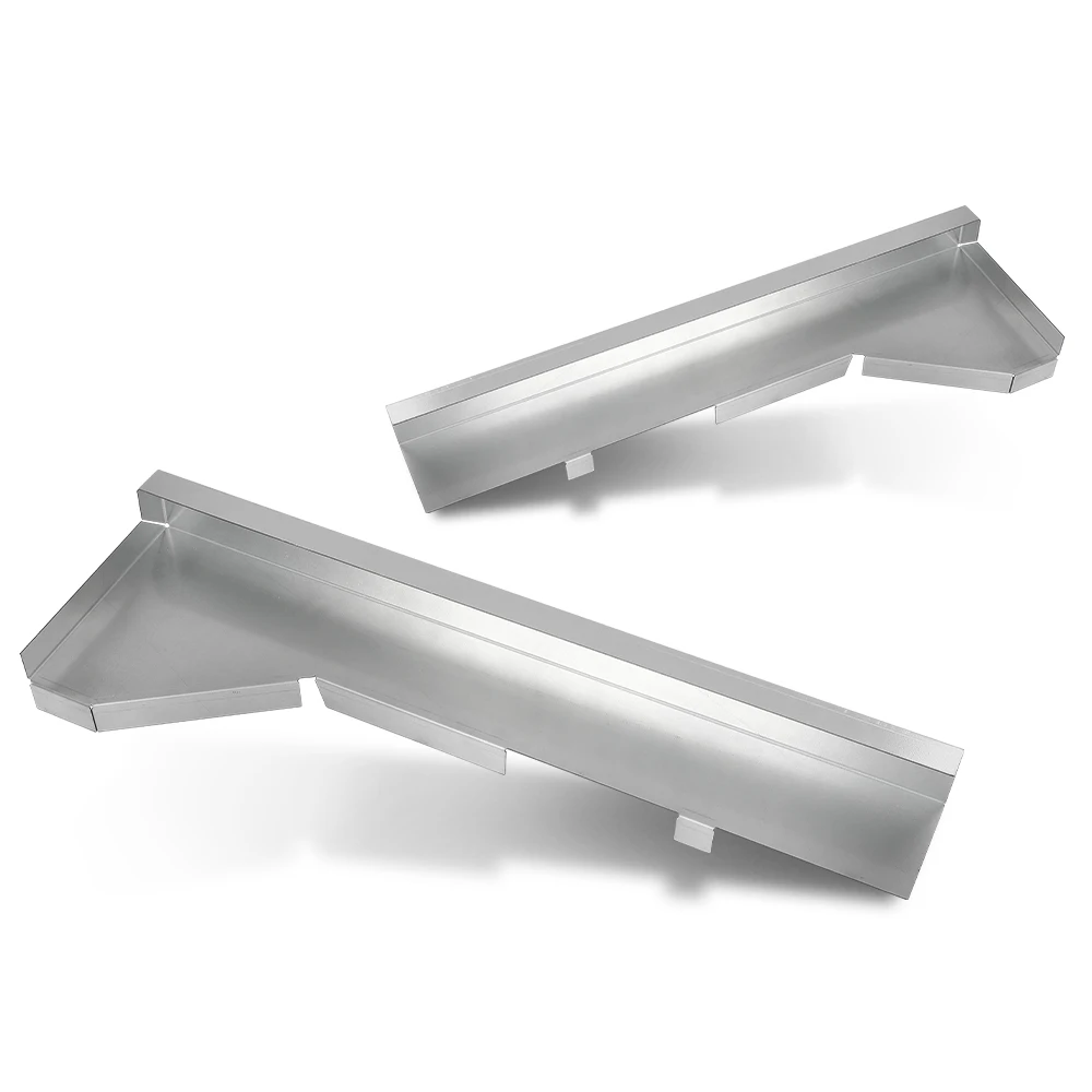 

1 Pair Inner Rocker Panel Support Braces Fit for 1967-1969 Camaro Firebird Z28 Iron Left and Right Side Silver Durablestrong