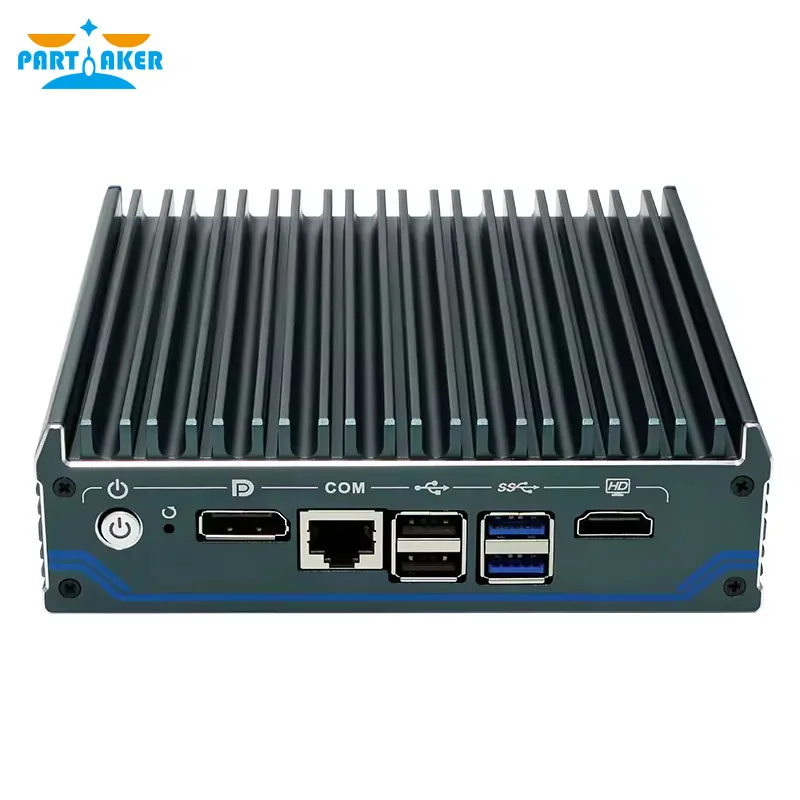 Intel N100 Firewall คอมพิวเตอร์4x2.5g i225 LAN NVMe คอมพิวเตอร์ขนาดเล็กไม่มีพัดลม pfsense opnsense esxl Linux รุ่น12th