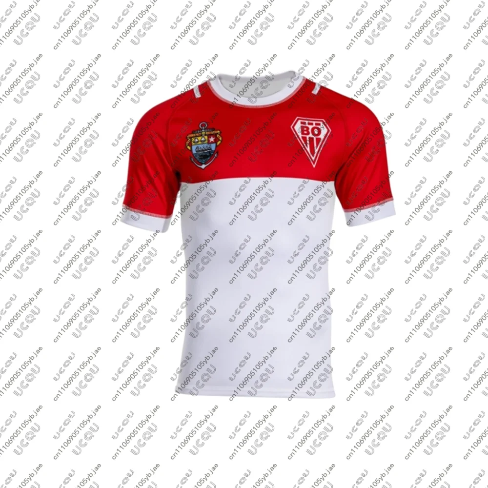 2025/26 roupas masculinas crianças meninos treinamento de secagem rápida respirável casa fora t camisa esportes biarritz topo rugby camisa presente