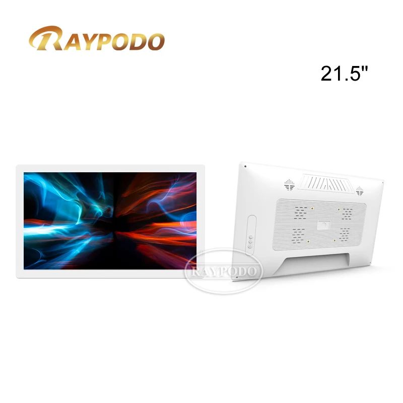 Raypodo 21.5 inch Touchscreen Monitor Rockchip RK3568 Android 11 Adjustable Tablet Mount Are Secure Versatile