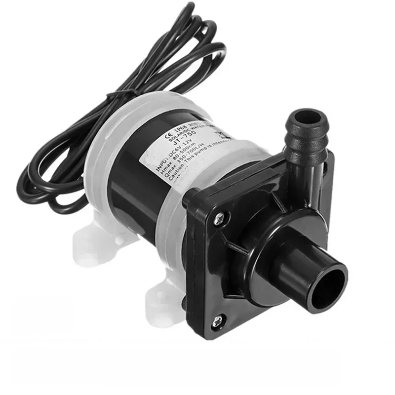 AliExpress NONE Submersible Pump Ultra-quiet JT-750 DC Brushless Motor 12V 700L/H Micro Cycle Solar Water Pump High Lift