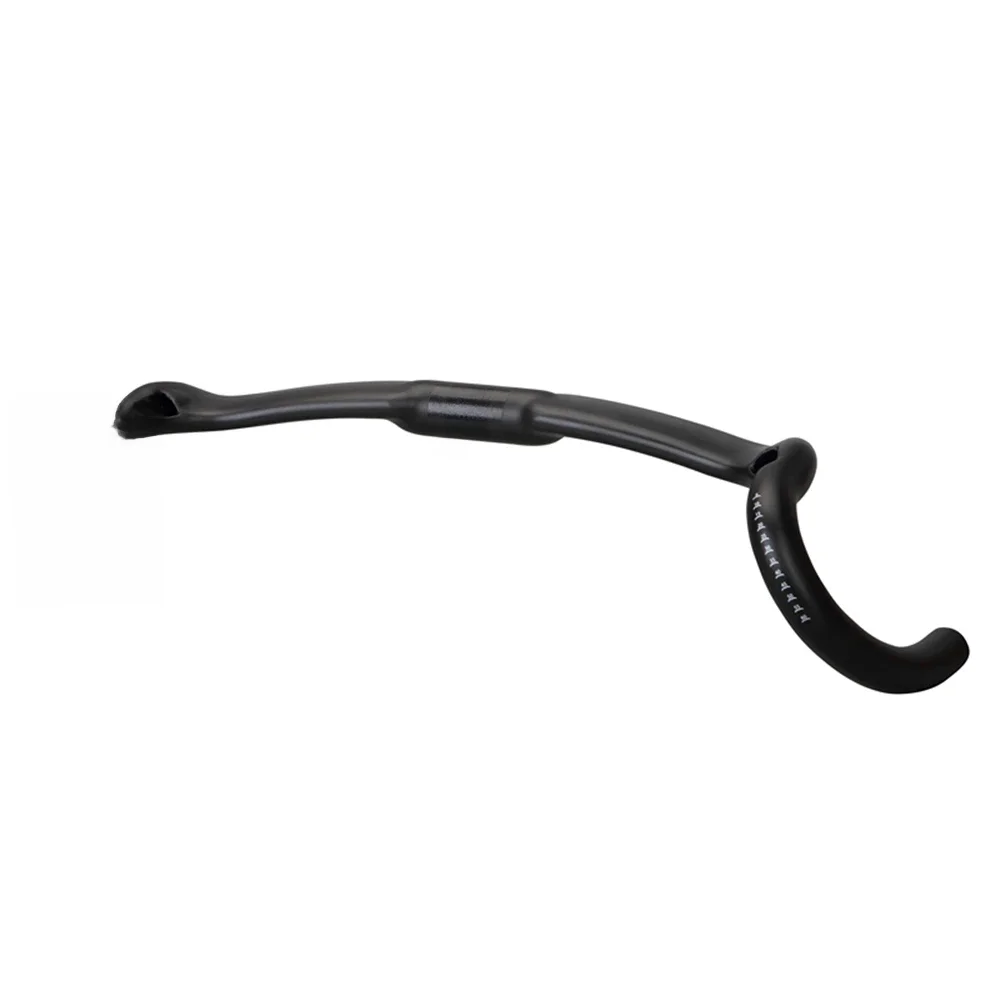 AliExpress BALUGOE 2022 NEW Carbon Gravel handlebar Big Flare Bar Cyclocross Road Bike handlebars Bicycle Handlebar 370/390/410m 30 degrees