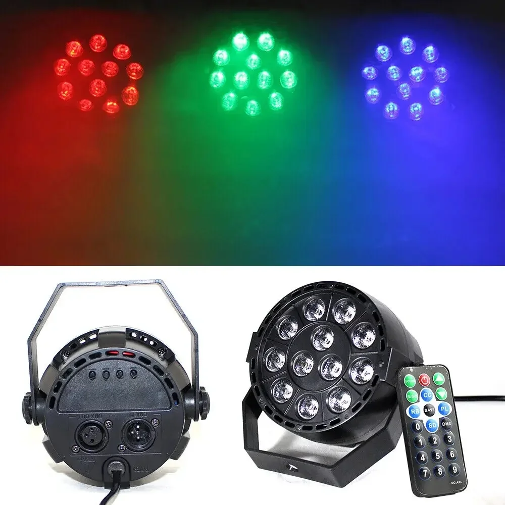 LED RGB PAR Light DMX Spotlight Stage Light Spotlight PAR Light voor DJ Disco - afbeelding 2