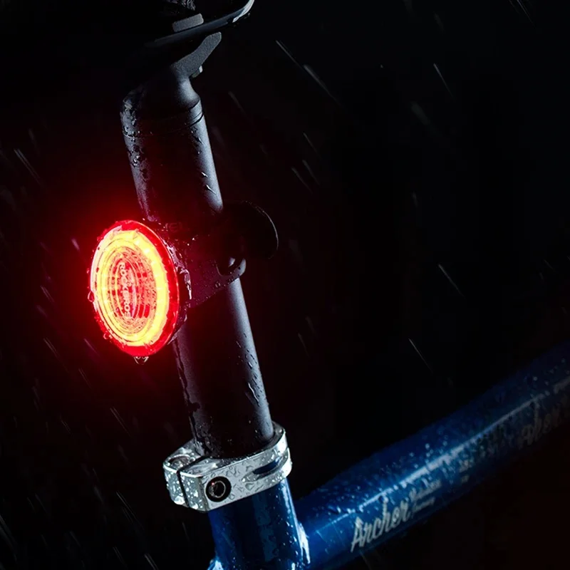 AliExpress ROCKBROS Bike Rear Light Bicycle Smart Auto Brake Sensing Magnetic Rechargeable lPx7 Waterproof LED MTB Road Bike Taillight