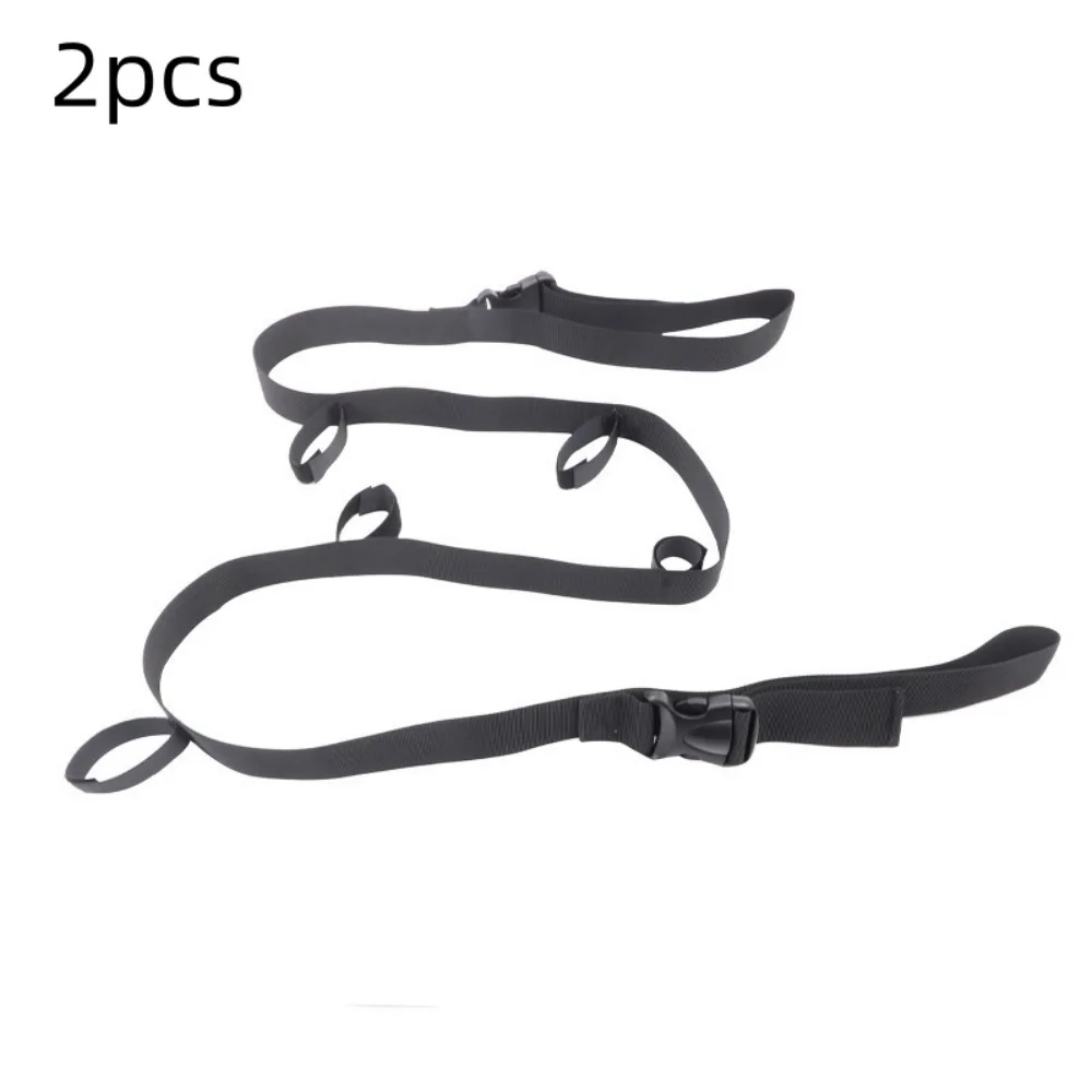 Car Mounted Storage Rack Fishing 2pcs Black Vehicle Fishing Rod Storage Rack Adjustable With Magic Stickers Rod Gear Holder