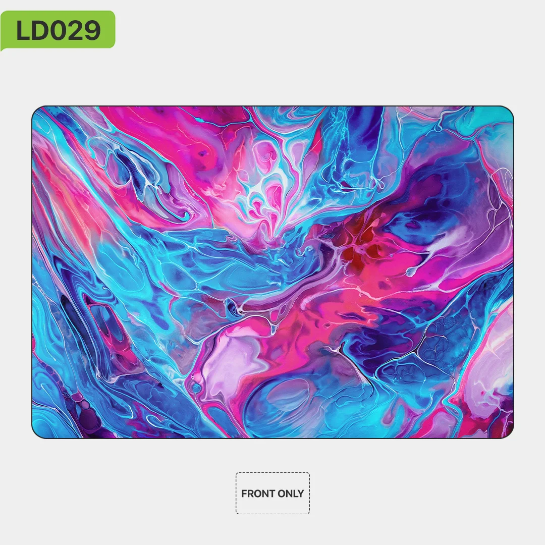 Etiqueta engomada del vinilo de la etiqueta del abrigo de piel para la cubierta de MacBook |   LT013 Colección Waves de NEXA Skins |   Protector de piel para MacBook Pro