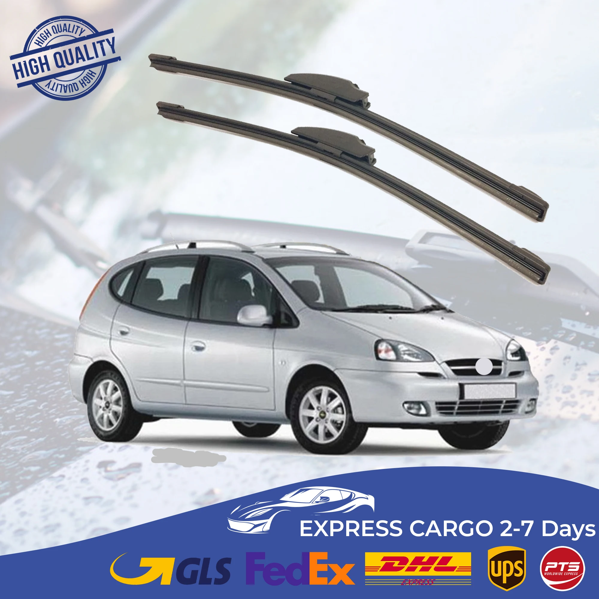 Car Wiper Blade For Chevrolet Rezzo 2005 2006 2007 2008 2009 Auto Windscreen Windshield Wipers Blades Window Wash Front