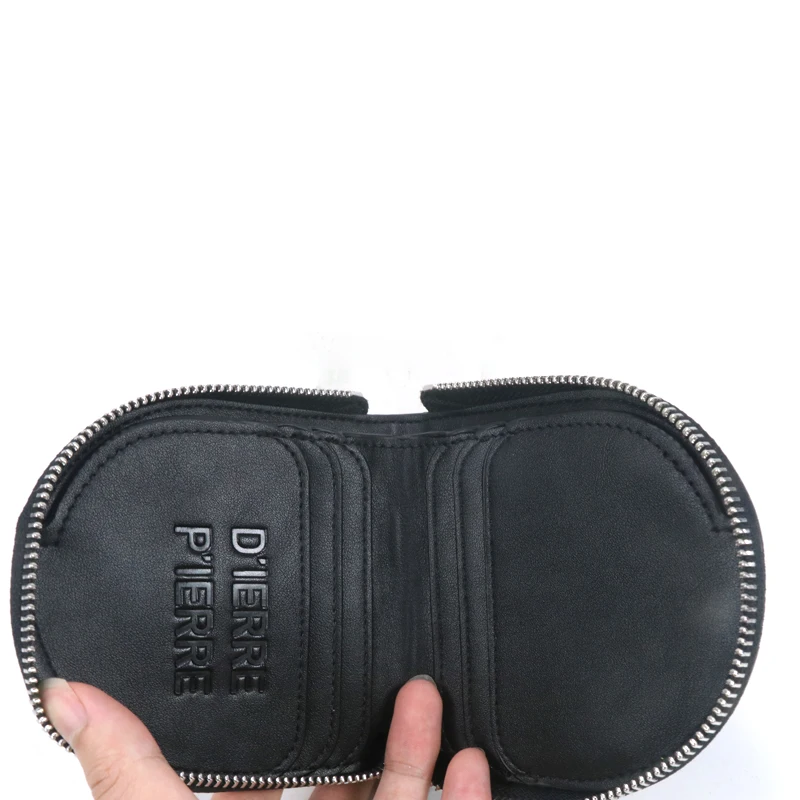 

Gorfia new simple design women's bag black clutch small capacity clutch half-moon shaped hardware chain buckle