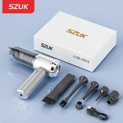 Szuk-ミニ強力な車の掃除機,強力な吸引,ハンドヘルドデバイス,家庭用アプライアンス