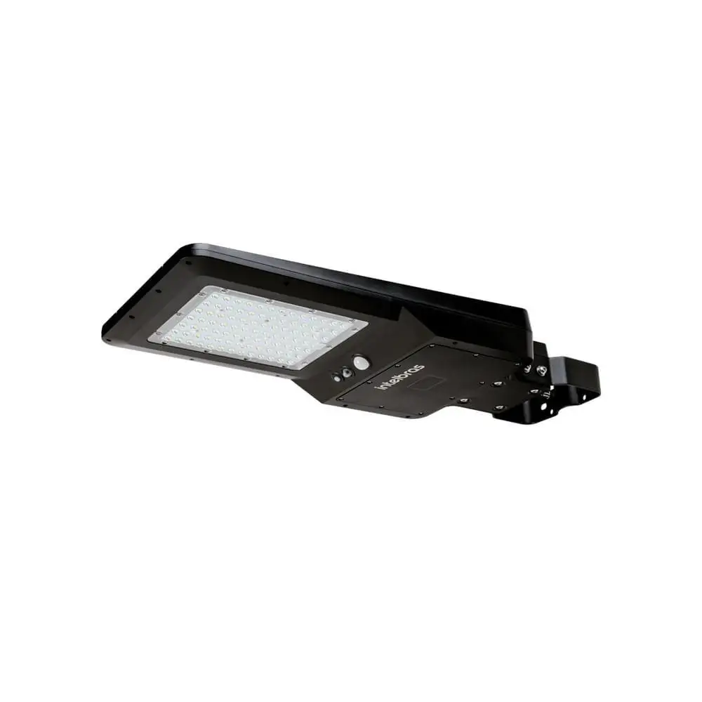 Luminária Solar Integrada Intelbras Lsi4800 - 4848040 Preto