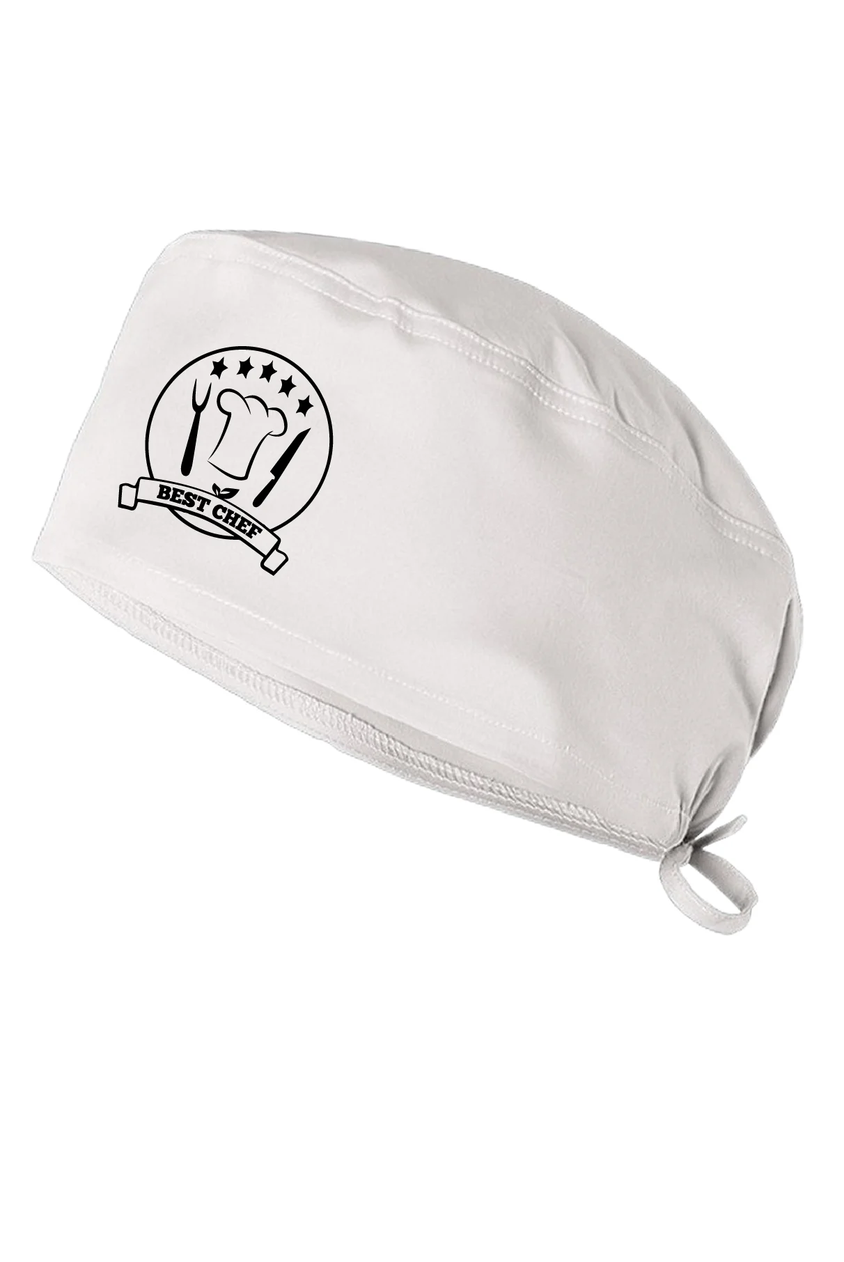 Bonnet chirurgical élastique unisexe en pur coton, chapeaux d'allaitement pour médecin, dentiste, laboratoire, Salon de beauté, clinique, Chef, chapeau de gommage, accessoires d'infirmière