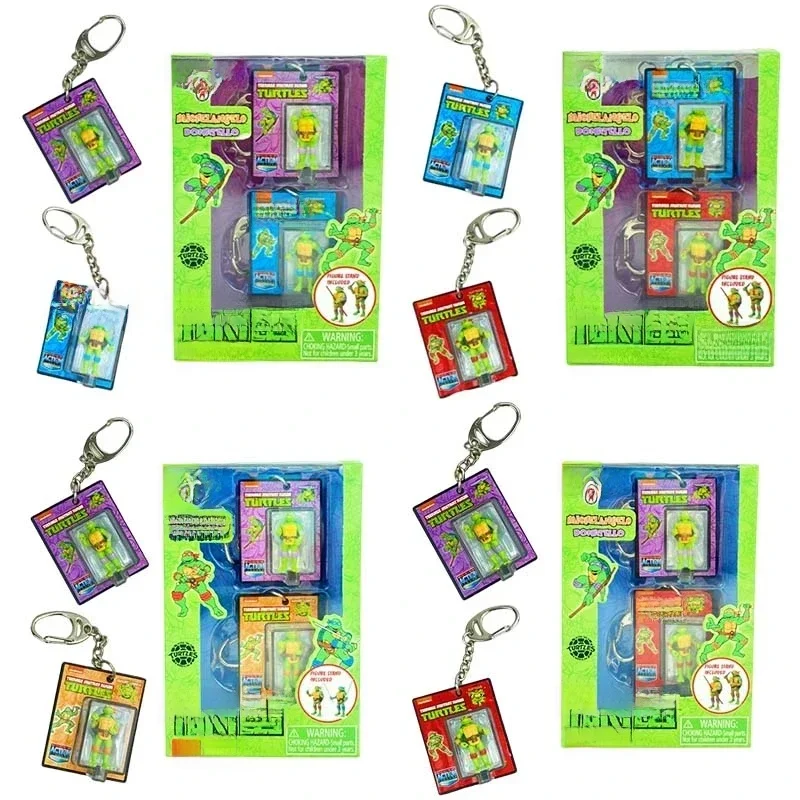 Mini-ninja mutant des adolescents les plus petits du monde, Leonardo Da Occasion i, Raphaël, jouets classiques, série Shiman, pendentif l'inventaire, cadeau de jouet