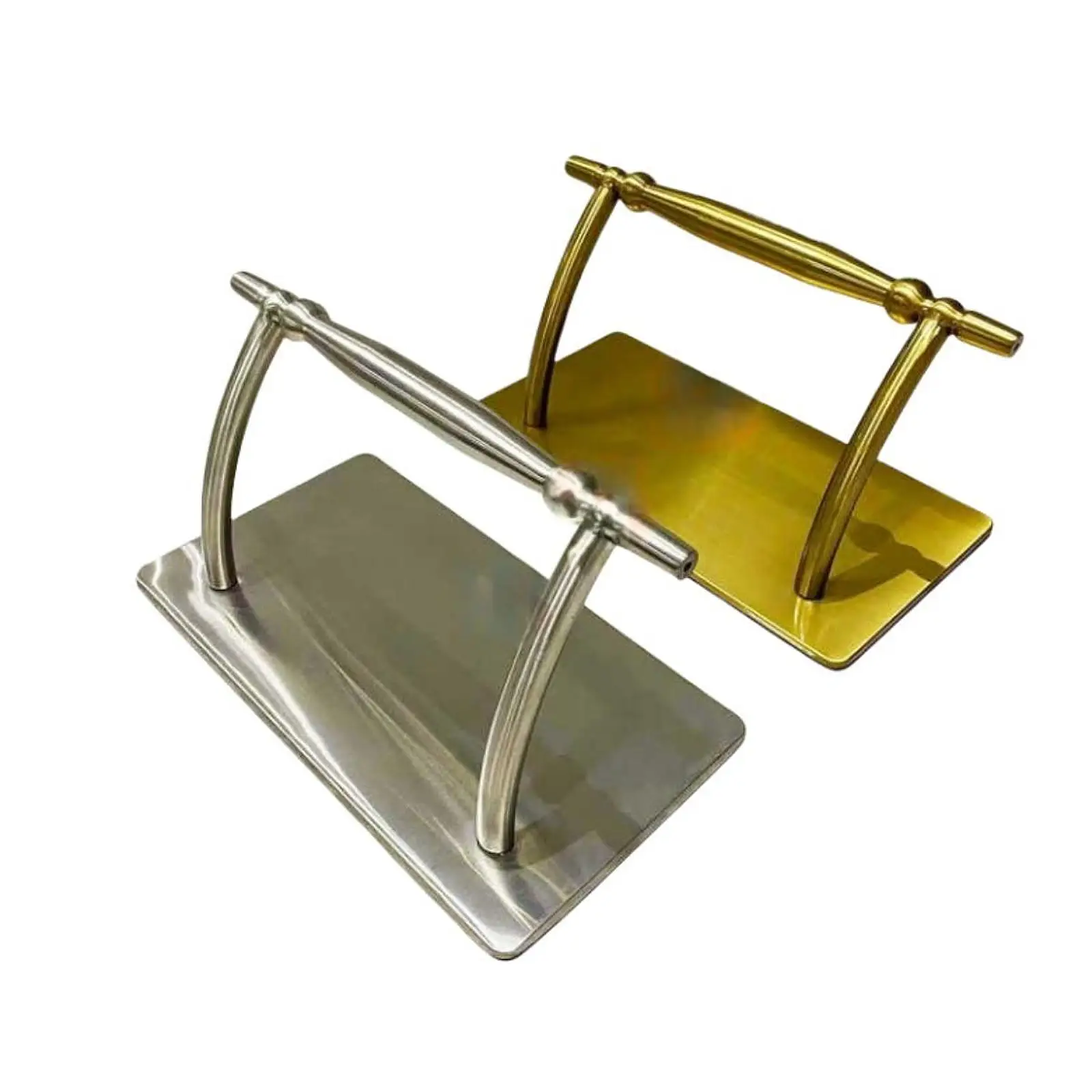 Descanso para os pés em aço inoxidável, acessório para cadeira de salão de beleza, confortável, móvel, pedal universal, encaixe para cabeleireiro