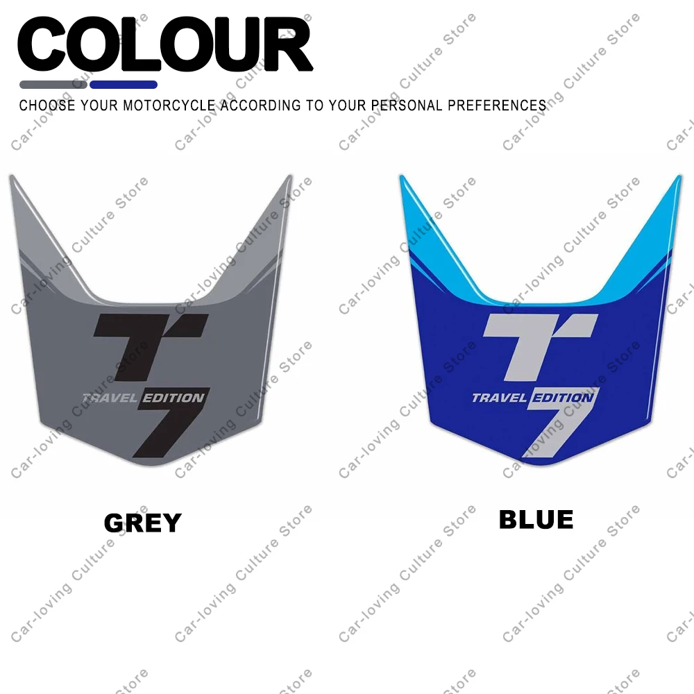 For Yamaha Tenere 700 Tenere700 2022 Waterproof Protective Sticker Motorcycle Tail Protectors Sticker 3D Motorcycle Sticker