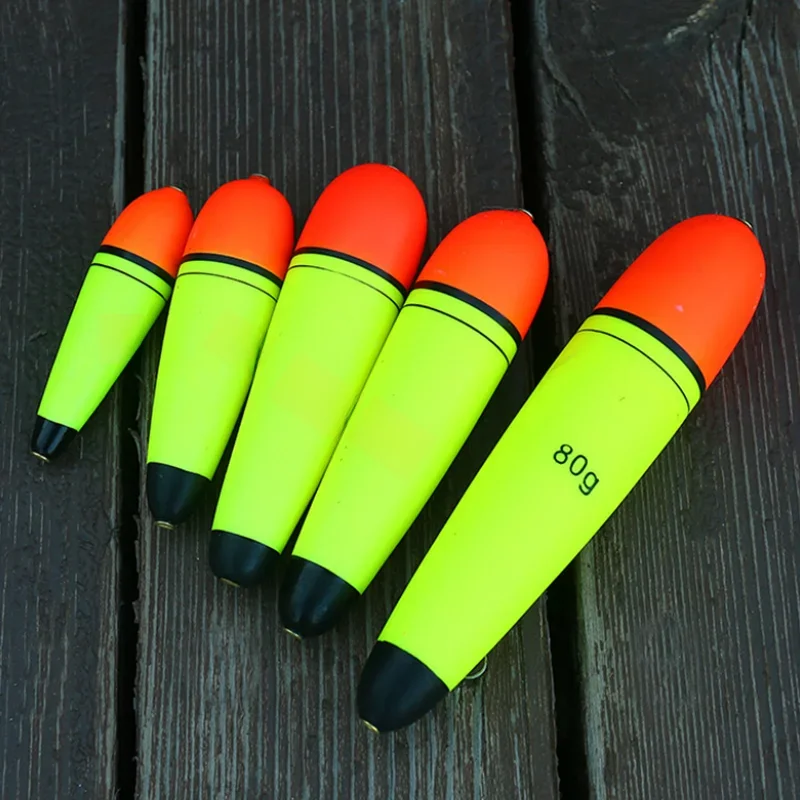 Bóia de pesca de espuma, 4 unidades, 10g-120g flutuante flutuabilidade eva elástica boya flutuador
