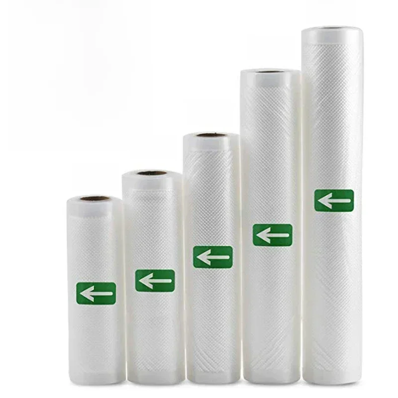 Sous Vide Roll sacos para aferidor a vácuo, máquina de embalagem, embalagem, armazenamento de