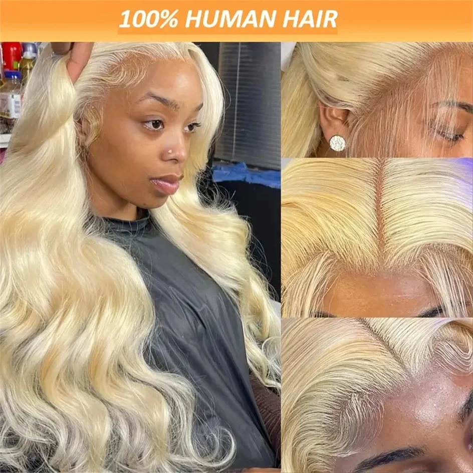 613 Blonde Lace Frontal Wig 30 38 Inch Body Wave 13x6 Hd Lace Frontal Wigs 13x4 Lace Front Wig Human Hair For Women