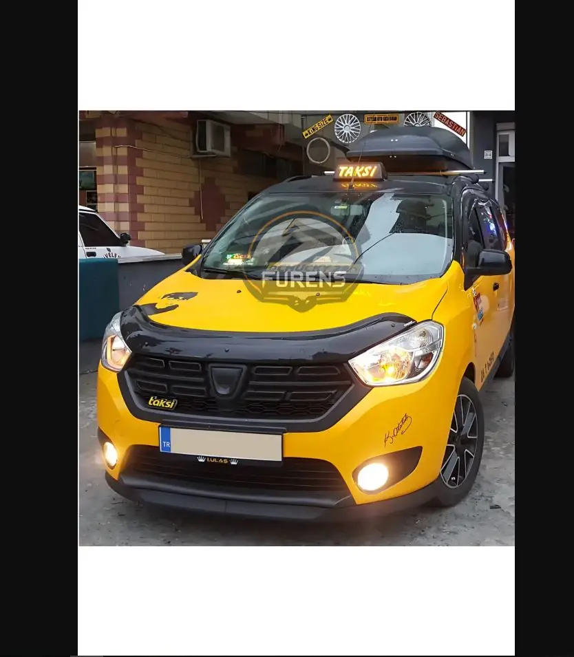 For Dacia Lodgy 2012 To 2019 Compatible H lip Flexible Front Lip 2 Piece Spoiler Front Additional Bumper Bottom Tongue Styling