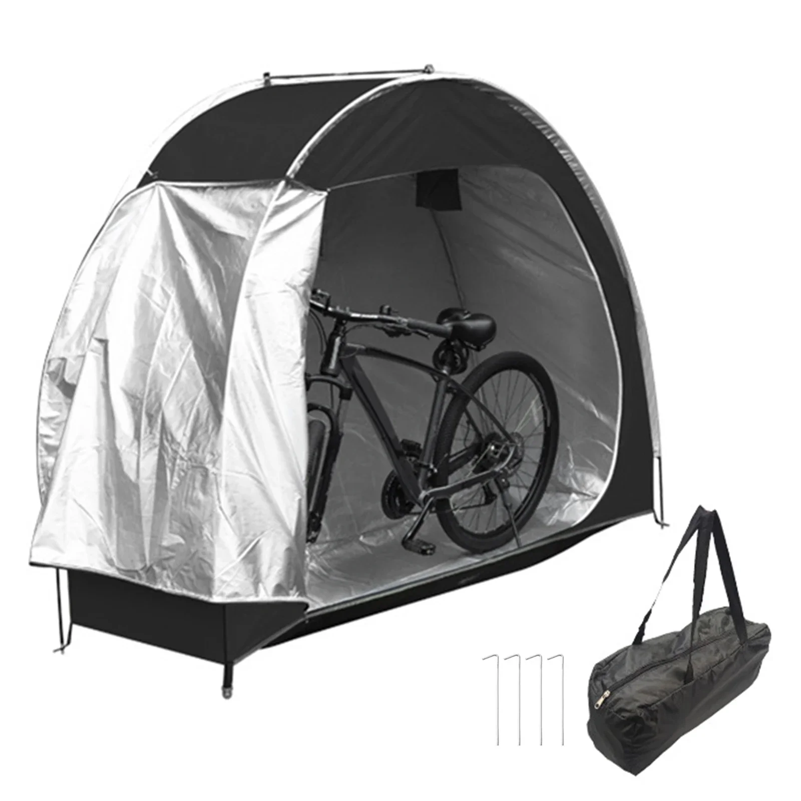 AliExpress Outdoor Bike Storage Tent 210D Oxford Fabric Waterproof Bicycle Storage Shed Bike Tent for Bikes