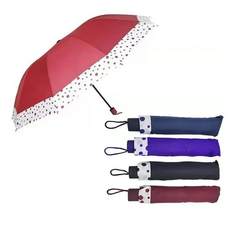 Sombrinha Guarda Chuva Dobrável Adulta Masculina Feminina Portátil Prática 32cm