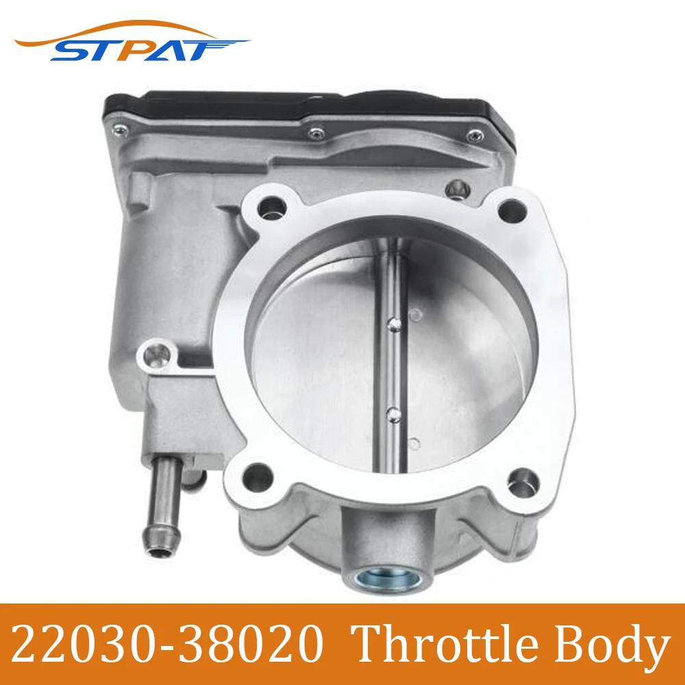 STPAT Throttle Body 22030-0F010 22030-38020 22030-0S010 Suit For Toyota- Tundra Sequoia Lexus- LX570 V8 04-15