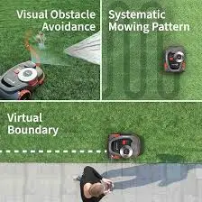 Mesin Pemotong Rumput Robot Segway Navimow H3000N-VF dengan Sistem Penglihatan