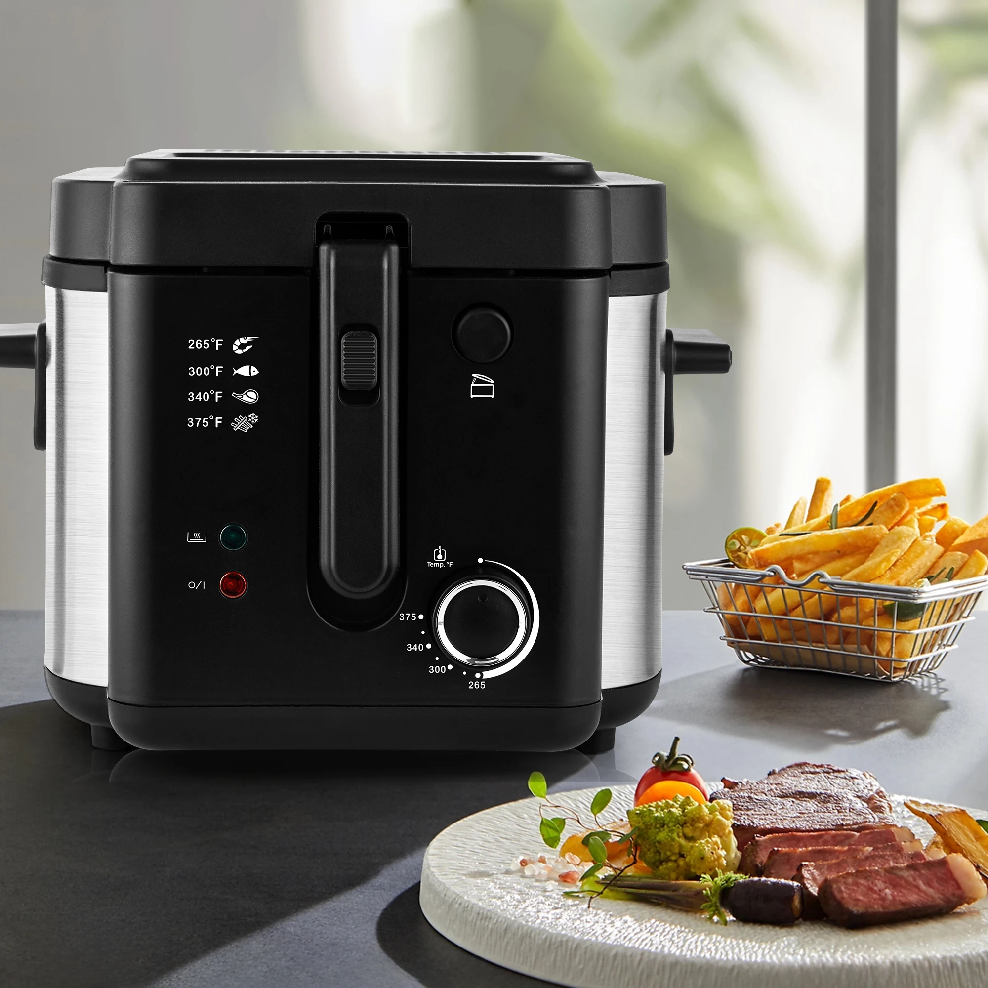 2.5L Electric Deep Fryer 7