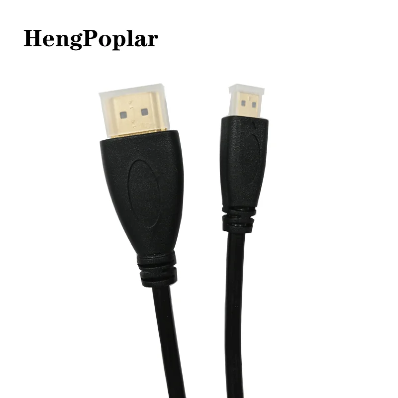 2PCS 1M Micro HDMI-compatible Cable Line Micro HDMI-compatible Line Cable Micro HDMI-compatible Wire Cord Line