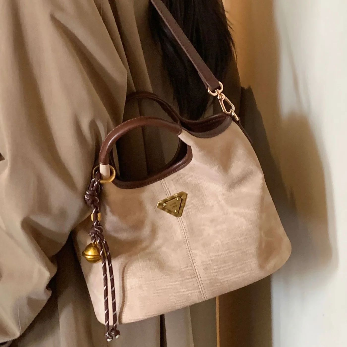 

Brown Crossbody Bags Mini Sling Bag Women Handbag Fashion Mobile Cell Phone Bag Satchel Side Pocket Shoulder Sac High Quality