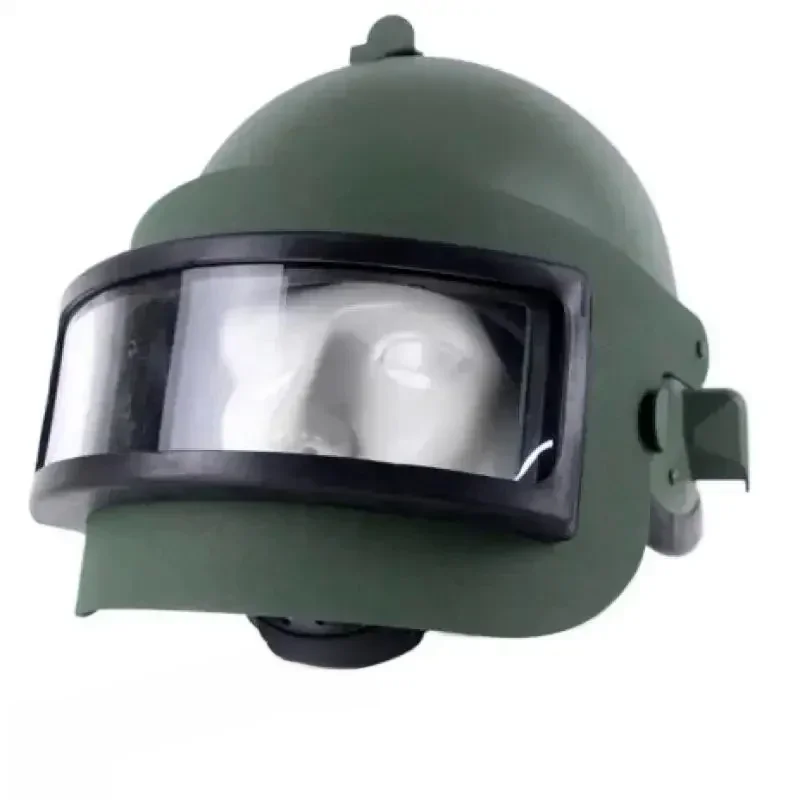 Verbeterde Versie Russische Altyn Helm K6-3/K-63/K63 Tactisch Niveau Iii Arkin Helm Met Volledig Gezichtsmasker Anti-Oproerlens - afbeelding 2