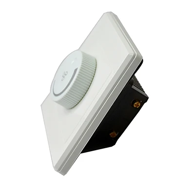 86mm Ceiling Fan Adjustment Stepless Speed Controller Wall Switch 220V 10A for 15-300W Dimmer