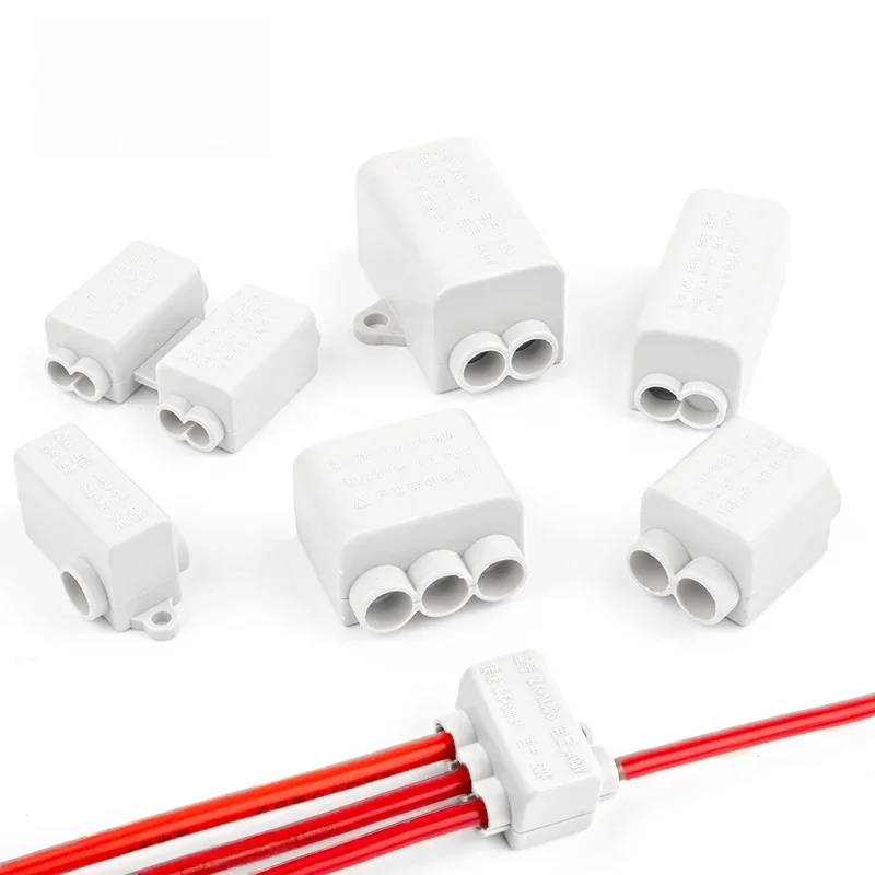 Wysoka moc 60A/80A/100A 400V/1000V 1.0-16mm2 Brak odłączania Złącze przewodu Kabel Łączenie Okablowanie Blok zacisków Skrzynka przyłączeniowa — zdjęcie 2