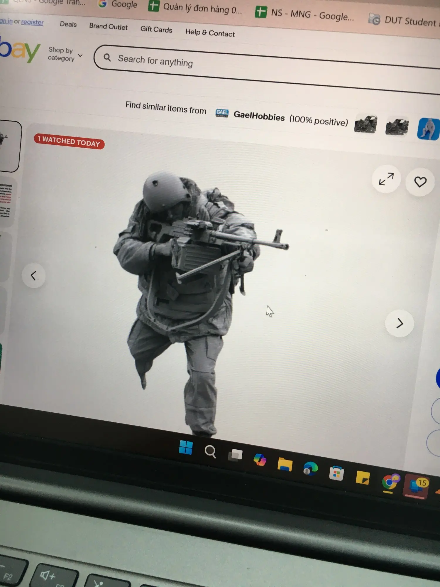Buyer photo of this resin kit