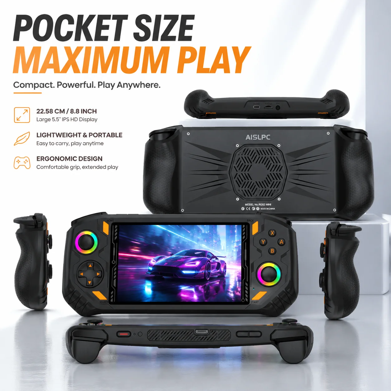 AISLPC Handheld Game Console 5.5