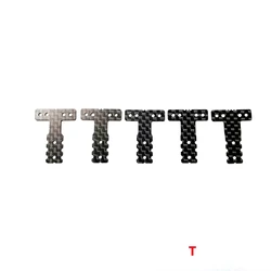 GT55 Racing RM Carbon T-Plate 5PCS (NO.1-5 Soft to Hard) Thickness 0.5mm For Kyosho Mini-Z MR03 #CF-RM05