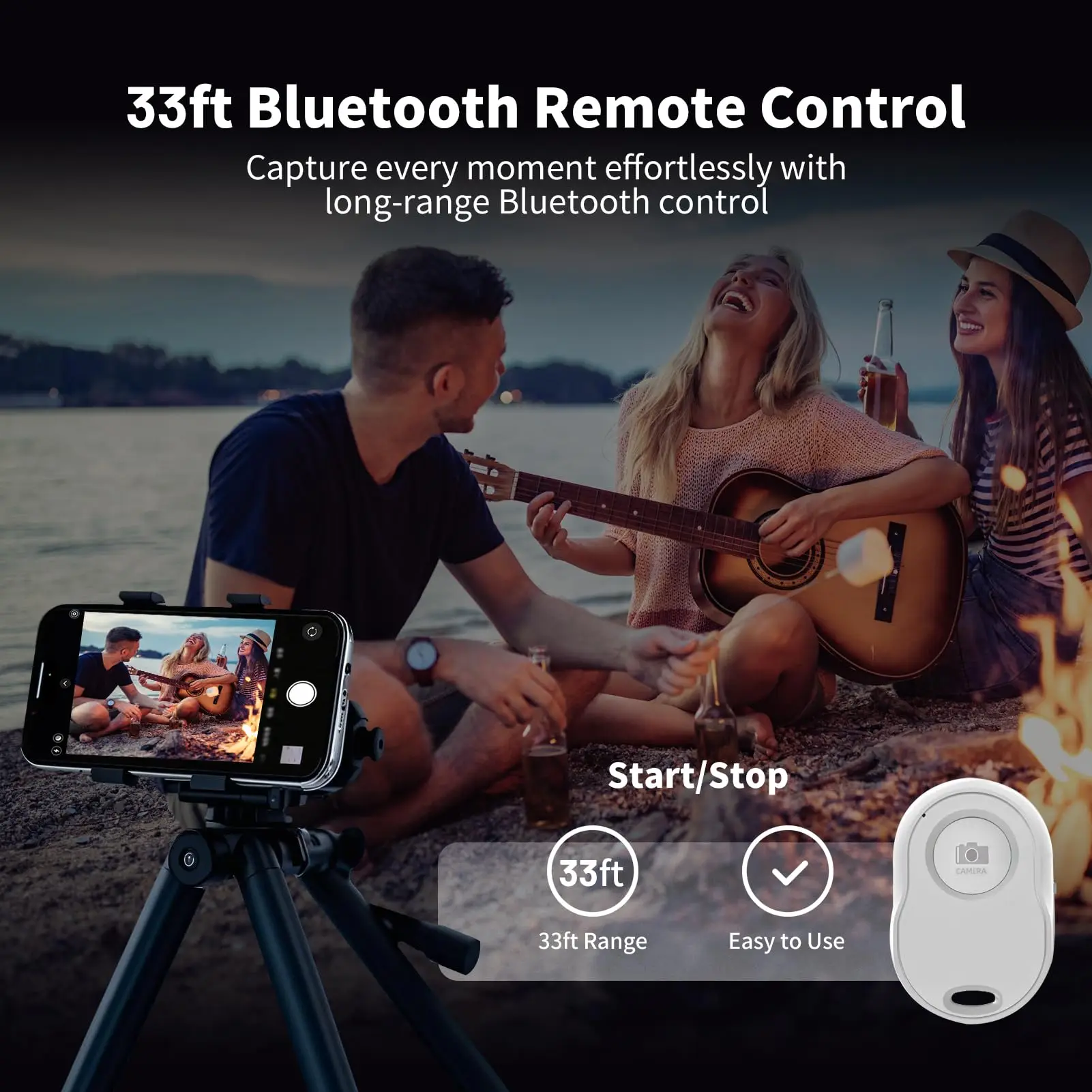 โทรศัพท์ Vlog Selfie Monitor หน้าจอกล้องด้านหลังแบบพกพาพร้อมการเชื่อมต่อแม่เหล็กและรีโมทคอนโทรลสําหรับ Selfie Vlog Live