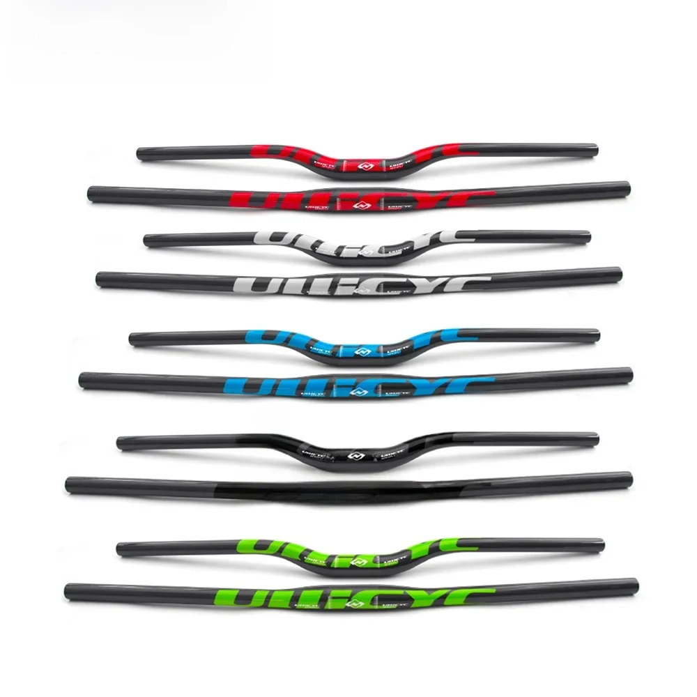 Kierownica rowerowa z włókna węglowego, w kształcie jaskółki, 31.8*720/740MM uchwyt rowerowy MTB, górska droga rowerowa kierownica — zdjęcie 2
