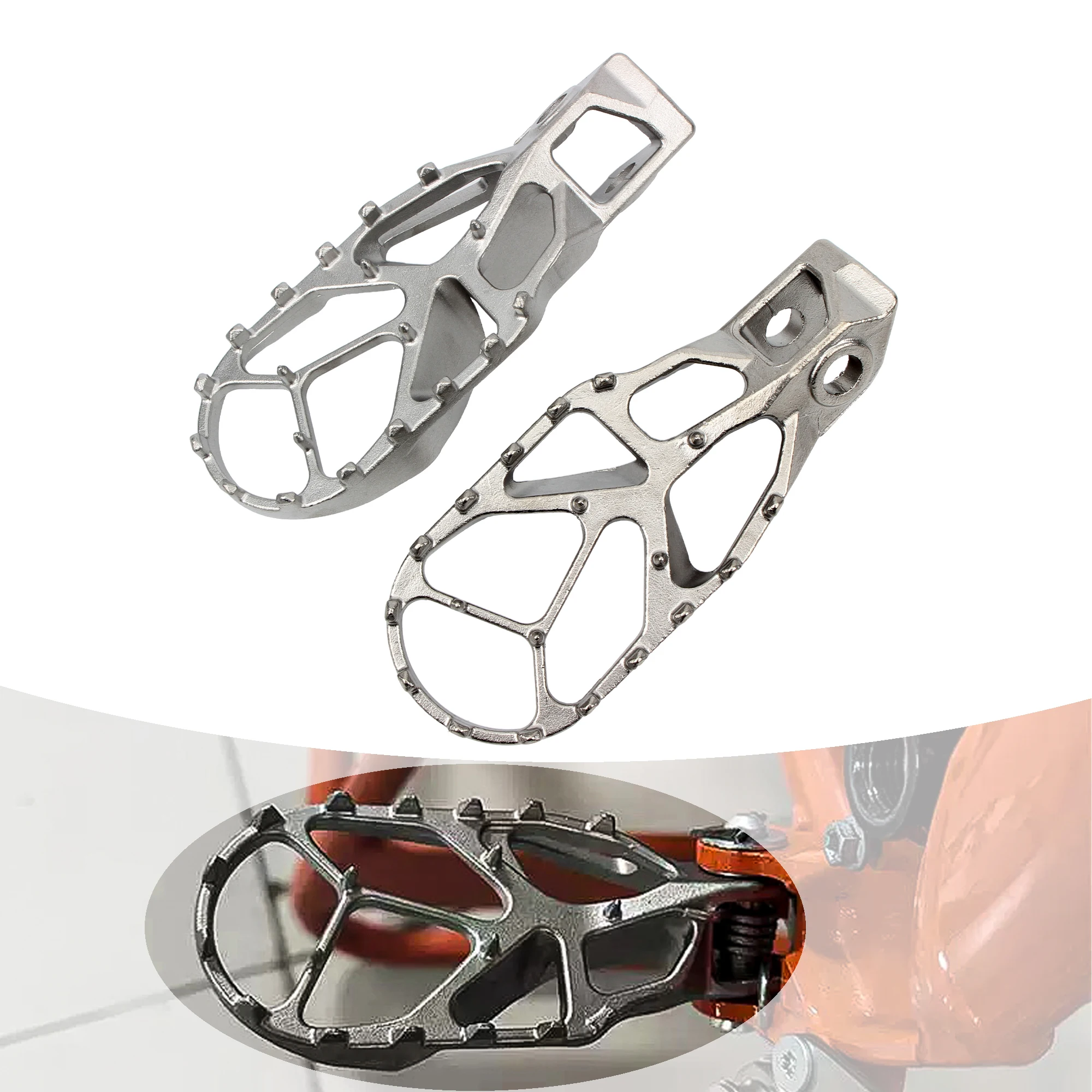 

Motorcycle Foot Pegs For KTM SX 125 150 250 SXF XC 350 450 2018-2024 Pedal Accessories Dirt Bike Motocross