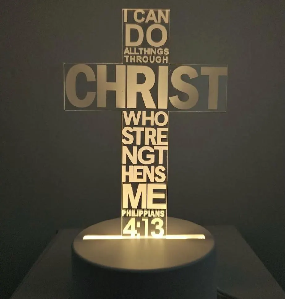 Lâmpada LED 3D de Amor Romântico para Casa e Decoração - Luz Noturna Infantil Luminária Criativa Desenhos