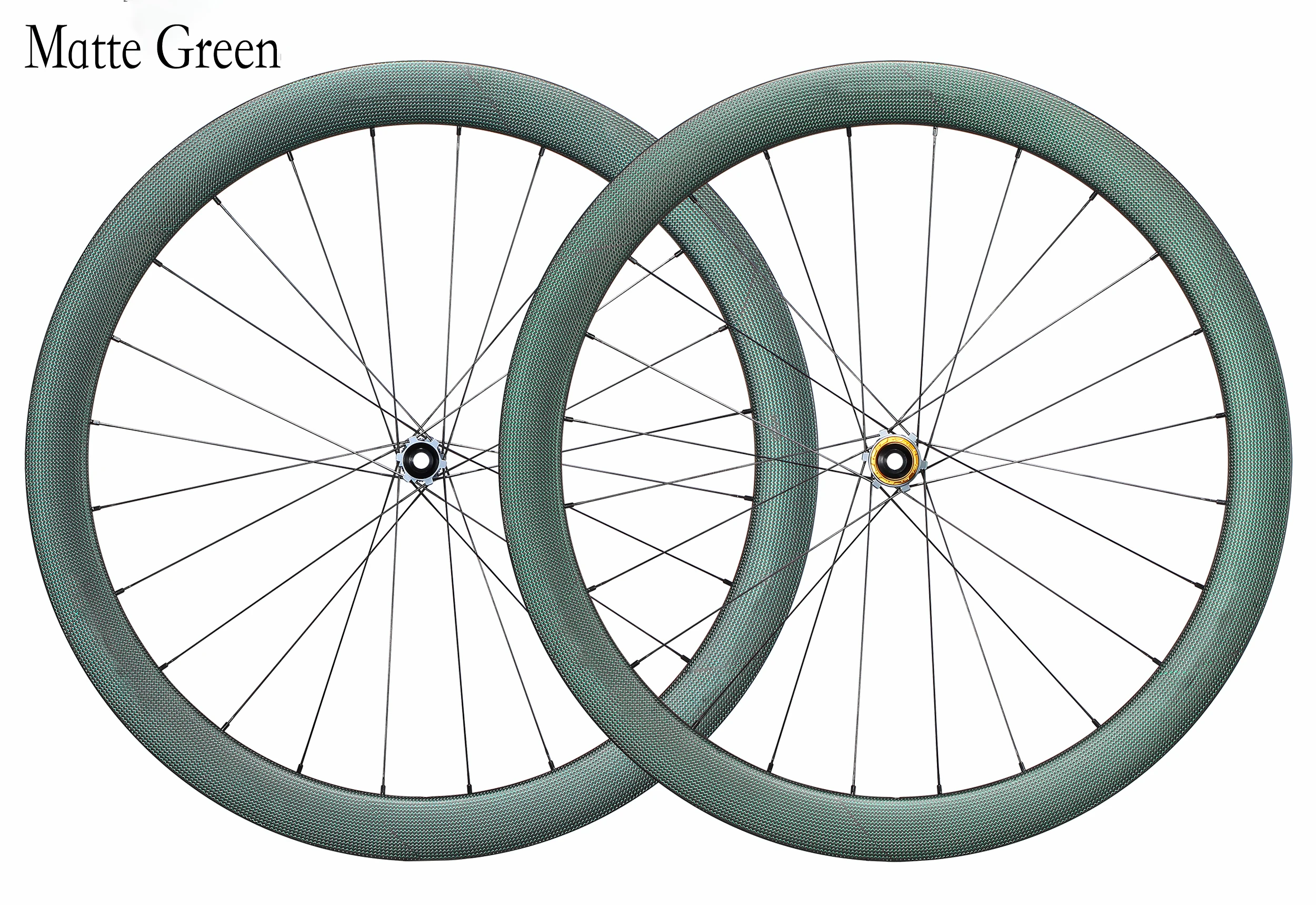 Rennrad-Scheibenbremsenlaufräder mit Ratchet-System, 700C 36T Wave Carbon Laufradsatz, 50mm Profilhöhe, Rennrad-Speichenlaufräder, 24 Speichen, Aero Carbonfaser-Laufräder – Detail 28