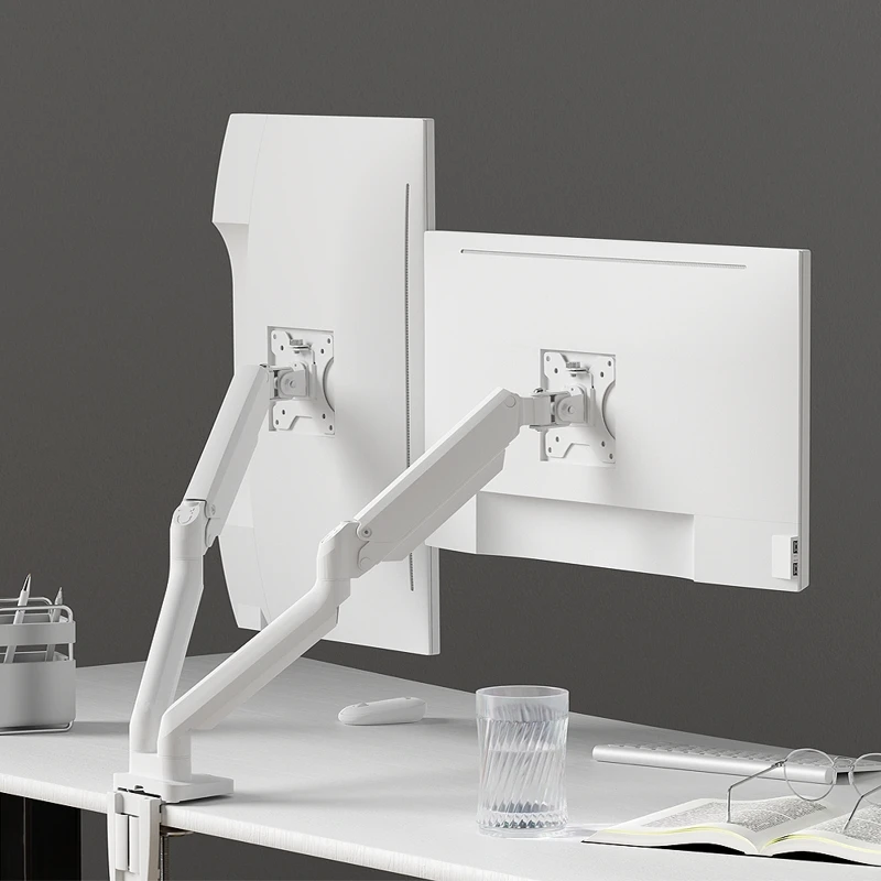 Fellowes Platinum Dual Monitor Arm Monitor Holder