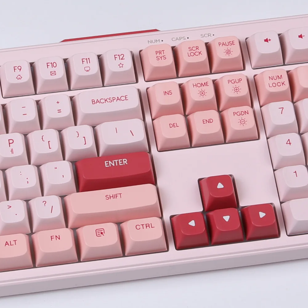 Monstar Gats-Charbet الفراولة تغلب 5G ، لوحة مفاتيح خالية من الضوضاء ، لوحة مفاتيح مكتبية ، X108 #4