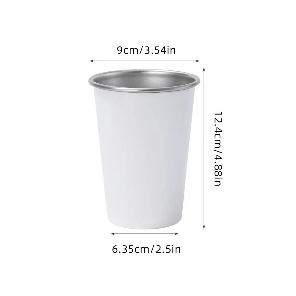 Stainless Steel Pint Cup Custom Engraved Name Metal Tumbler Multi Color Reusable Coffee Beer Cup Wedding Bridesmaid Party Gift.